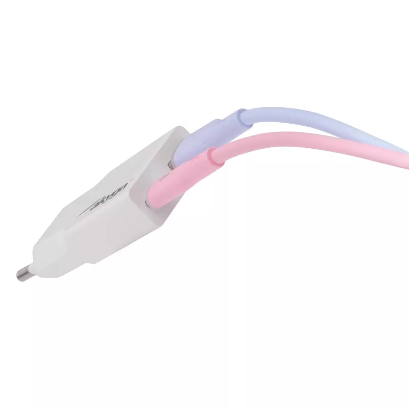 Wandlader Akyga AK-CH-27 30W USB-C USB-A PD GaN 5-20V / 1.5-3A wit