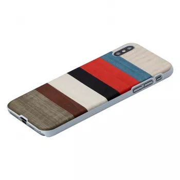 Smartphonehoesje man and wood voor iPhone X/XS – Corallina White