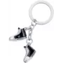 Sleutelhanger TROIKA CHUCKS KR25-01/MA robuust design metalen ring en karabijnhaak