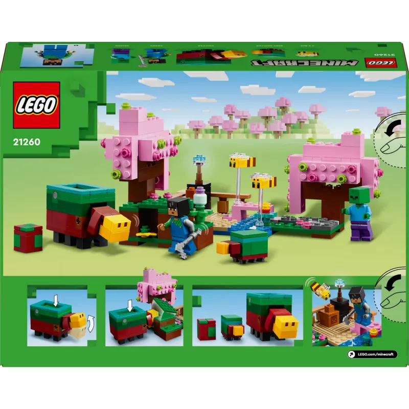 Lego 21260 Minecraft Cherry Blossom Garden speelset