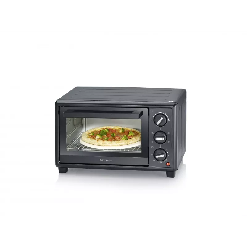 Elektrische tafeloven SEVERIN TO 2079 — 20 L inhoud, 1600 W, zwart
