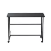 Maclean klaptafel, zwart, mobiel, 100 x 50 cm, max. 50 kg MC-1250 B