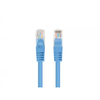 Lanberg PCU6-20CC-0200-B Cat6 U/UTP patchkabel 2 m, blauw, verpakking van 10