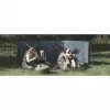 Sichtschutz Easy Camp Huk 2025 grijs — windscherm voor camping- en caravanplaatsen