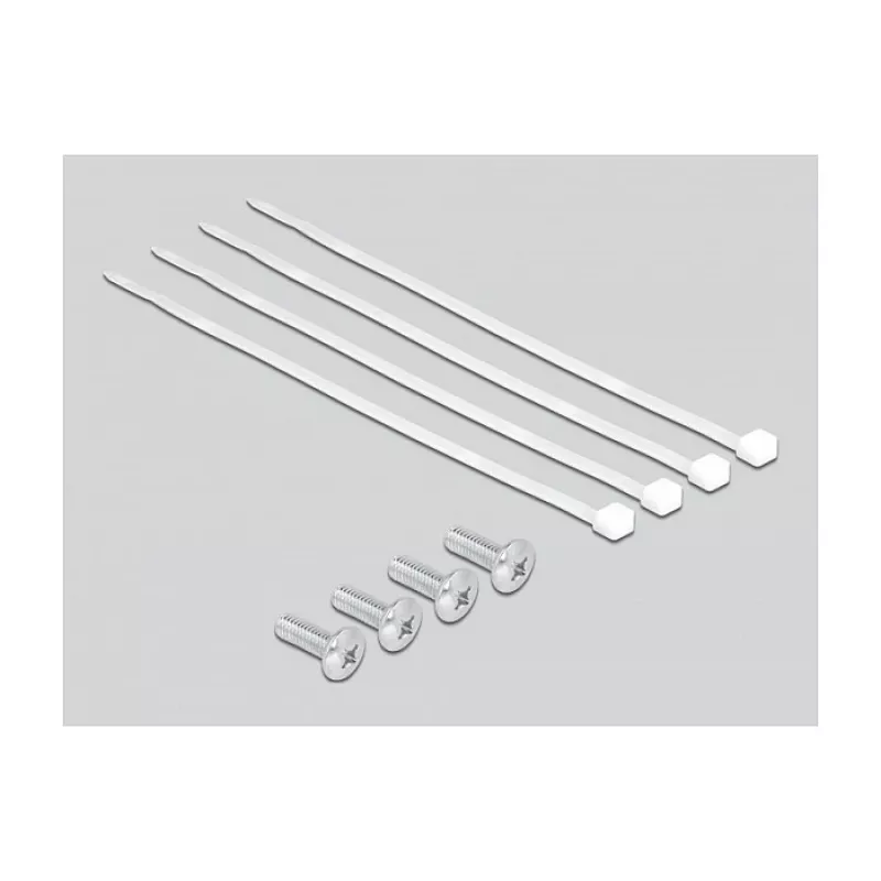DeLOCK 19 inch patchpanel 24 poorten Cat.5e 1HE kleur RJ-45