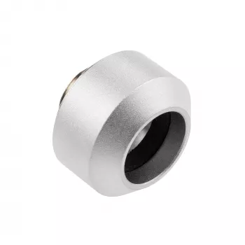 Hardtube-fitting 14 mm OPTIMUS — metaal koelvloeistof/pc-waterkoelingsconnector, zilver