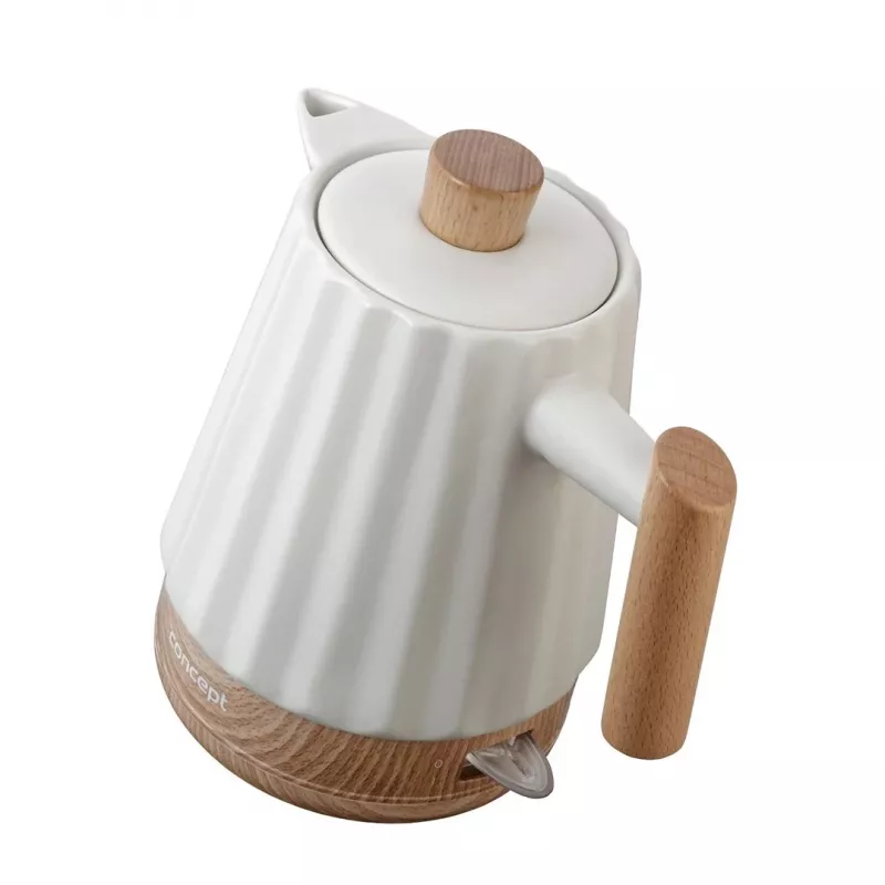 Concept RK0090 keramische waterkoker 1,5 l wit