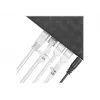 Kabelbinders met labelveld (dwars) - lengte 100 mm - breedte 2,5 mm
