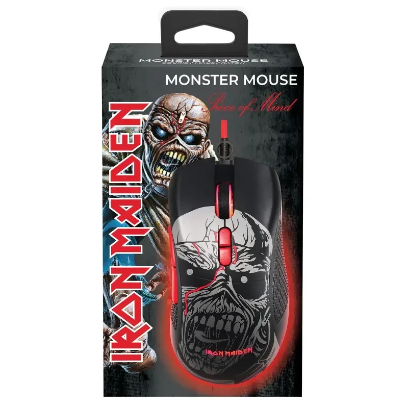Subsonic Iron Maiden Piece Of Mind USB gaming-muis