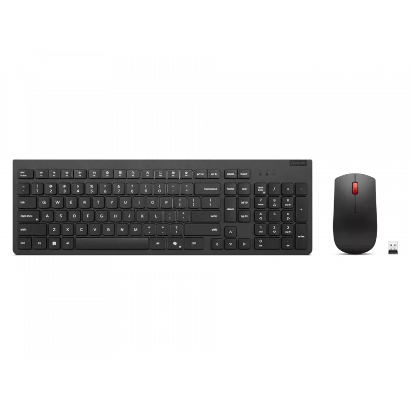 Lenovo toetsenbord en muis draadloos zwart