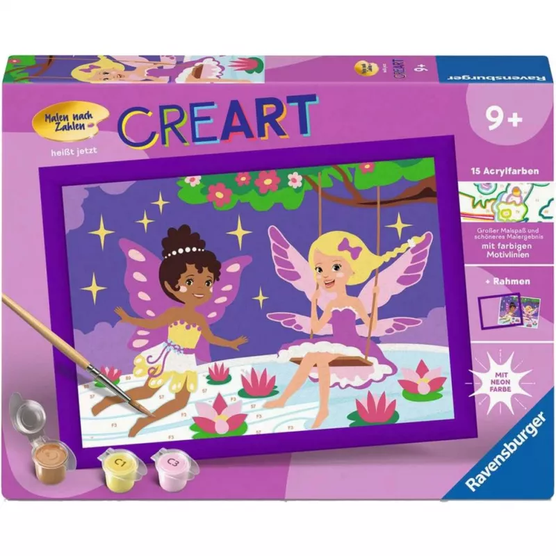 Schilderset Ravensburger CreArt – Feenfreunde (kinderschilderset)