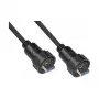 Good Connections industriële stekker S4 -USB 3.0 A-A 1m kabel