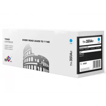 Toner TB compatibel met HP CF351A cyaan, 1000, ref