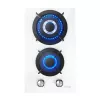 ISEASY MGBG-312A gaskookplaat, 2 branders (wit)