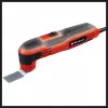 Multitool Einhell TC-MG 250 CE 250 W zwart rood oscillatie 3°