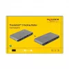 Dockingstation DeLOCK Thunderbolt 3 8K Dual DisplayPort USB LAN SD Audio PD 3.0
