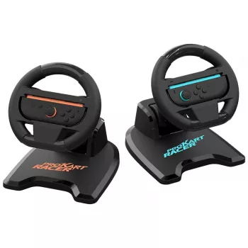 Racing wheel SUBSONIC SA5727-2 Pro Kart Racer Duo voor Nintendo Switch met dual-controllerondersteuning