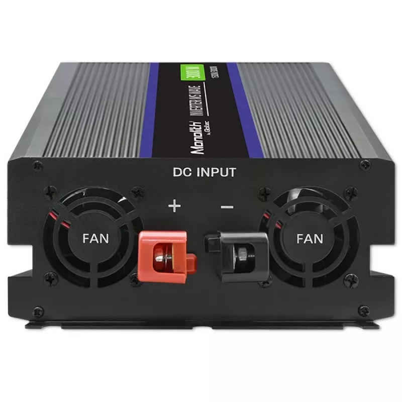 Omvormer QOLTEC Monolith 3000 MS Wave, 12V→230V, 1500/3000W, met USB