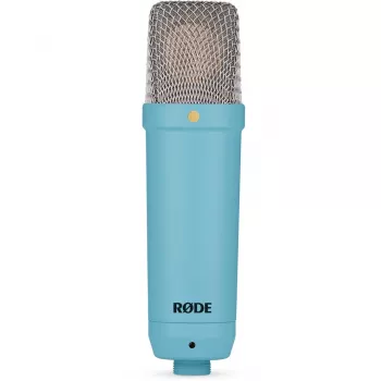 Studio-condensatormicrofoon RØDE NT1 Signature Blue, nier, 20–20000 Hz, XLR, 52×189 mm, 313 g