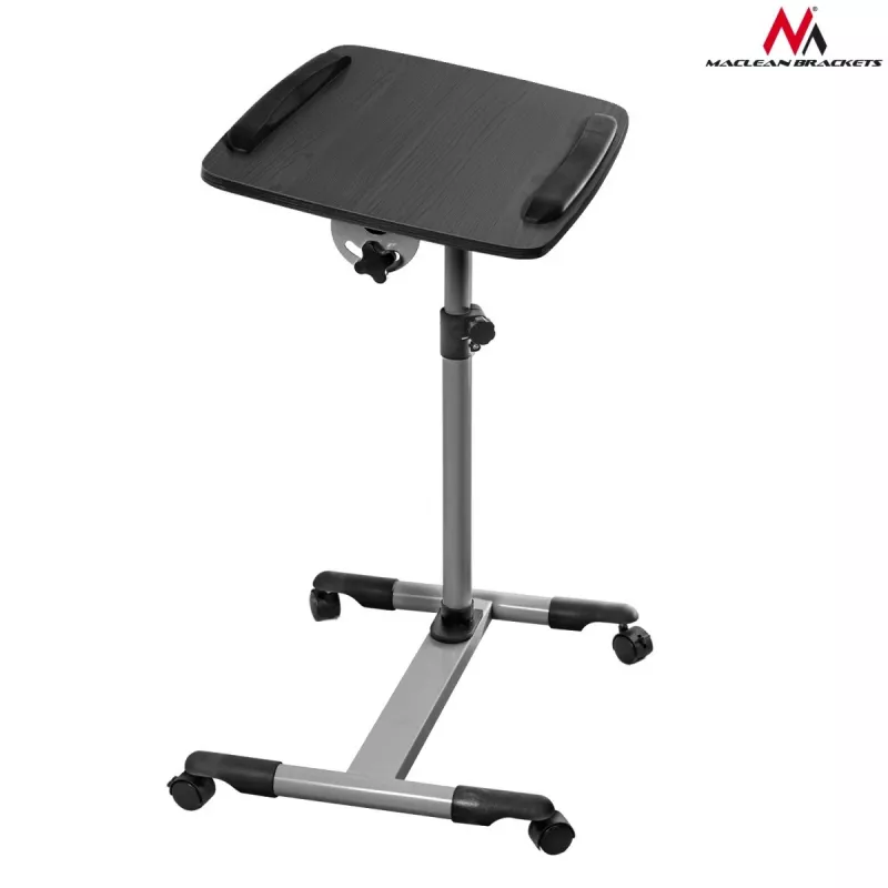 Maclean laptop/projectorwagen, rolbaar, MC-671