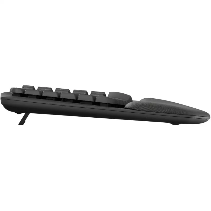 Wave Keys draadloos ergonomisch toetsenbord - GRAPHITE - NLB - 2.4GHZBT - NA - CENTRAL-419 - UNIVERSAL