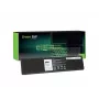 Green Cell DE93 accu voor DELL Latitude E7440, Li‑Ion 7,4V 4500mAh, 4 cellen, zwart
