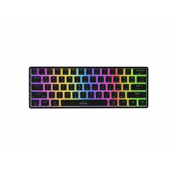 Gaming-toetsenbord genesis THOR 660 G2 — draadloos (2,4 GHz, Bluetooth) en bedraad, compacte lay-out