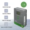 MPPT solar laadregelaar QOLTEC 10A voor 12V/24V systemen met LCD-display