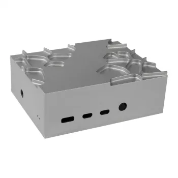 Akasa aluminium behuizing voor Raspberry Pi 4B met thermal-kit - zilver (A-RA09-M1S)