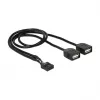 Interne en externe USB-adapter - USB (W) - naar