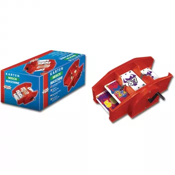 Kaartenschudmachine (rood)