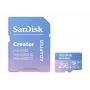 SanDisk Creator MicroSD-geheugenkaart 256 GB, hoge overdrachtssnelheden tot 190 MB/s