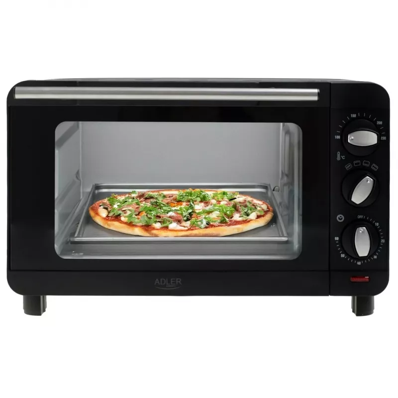 ADLER AD 6029 elektrische oven zwart