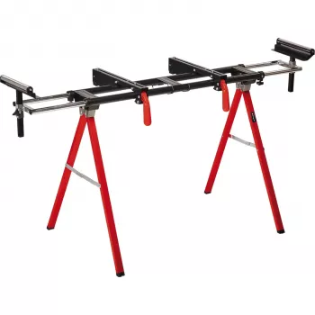 Einhell MSS 1608 afkortzaagstandaard 4 poten zwart rood maximale draagkracht 80 kg