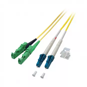 EFB Elektronik glasvezel-verbindingskabel [1x E2000®/APC 8°-stekker - 1x LC-stekker] 9/125µ singlemode OS2 2 m EFB Elektronik (O0937.2)
