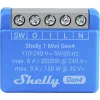 Slimme schakelaar Shelly 1 Mini Gen4 1P draadloos 110–240 V 50–60 Hz 1,2 W Bluetooth Wi‑Fi ZigBee 34×16×29 mm