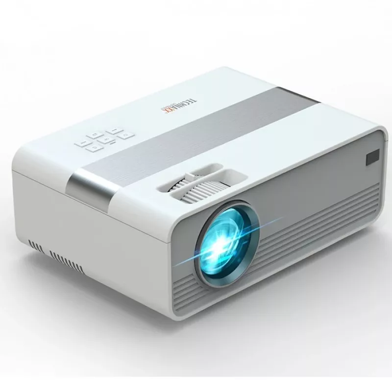 Technaxx TX-127 mini LED-projector, LCD, HD 720p (1280x720), wit/grijs