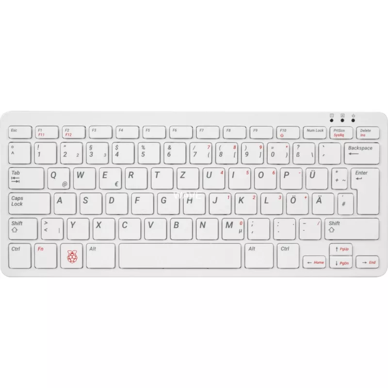 Raspberry Pi 400, mini-pc wit/roze