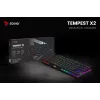 Savio mechanisch toetsenbord RGB Tempest X2 Outemu Brown