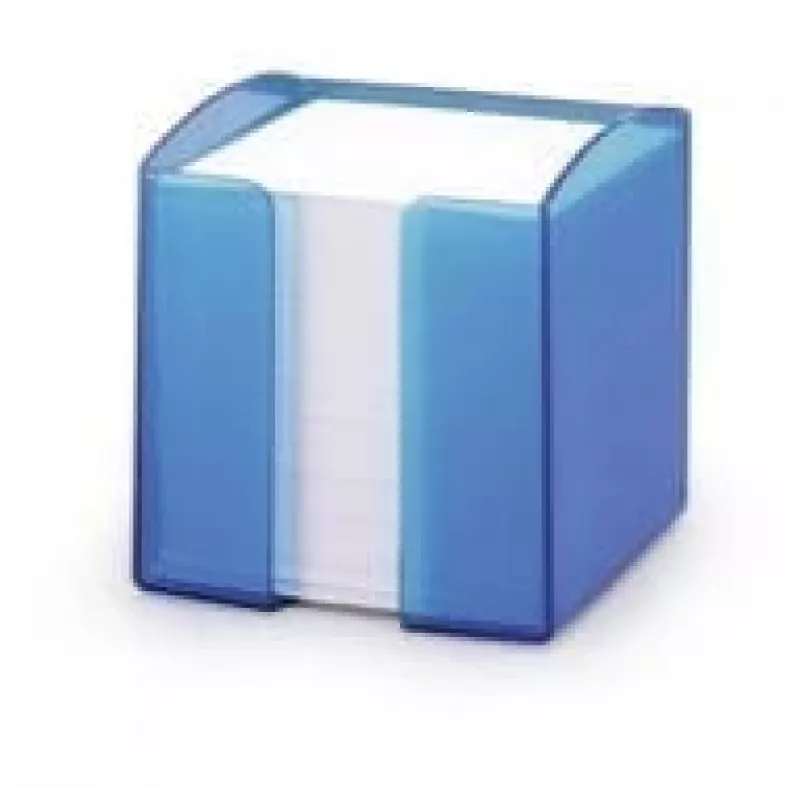 Vierkant notitieblok Durable TREND vierkant blauw transparant
