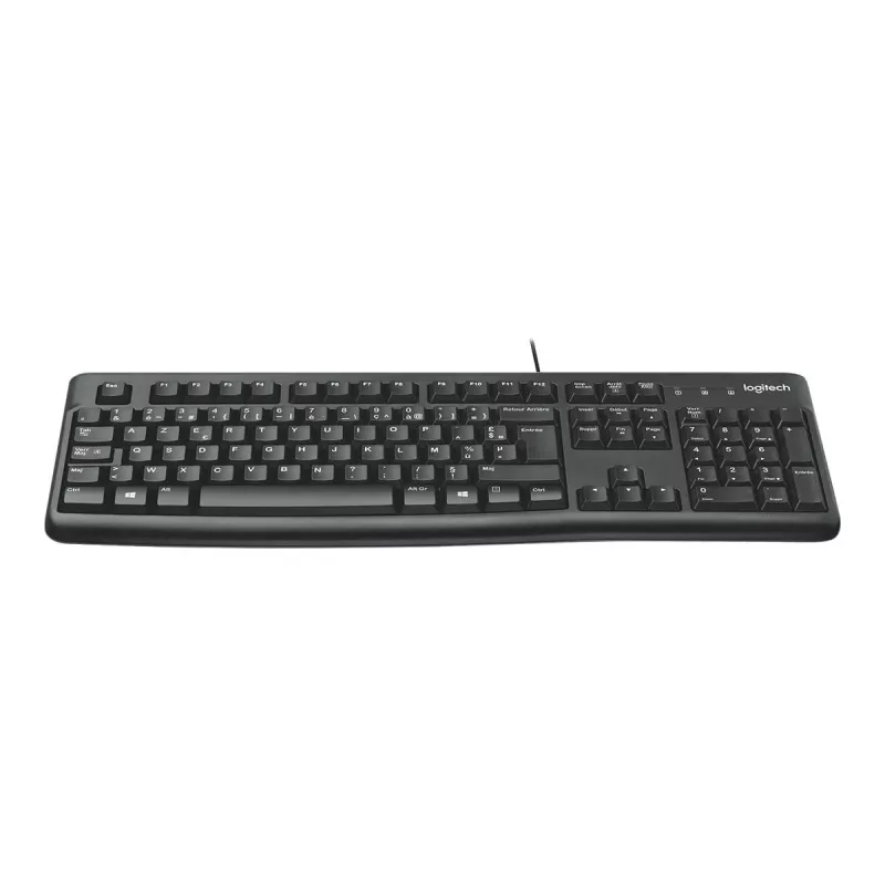 K120 bedraad toetsenbord, bedraad, USB, QWERTZ, zwart