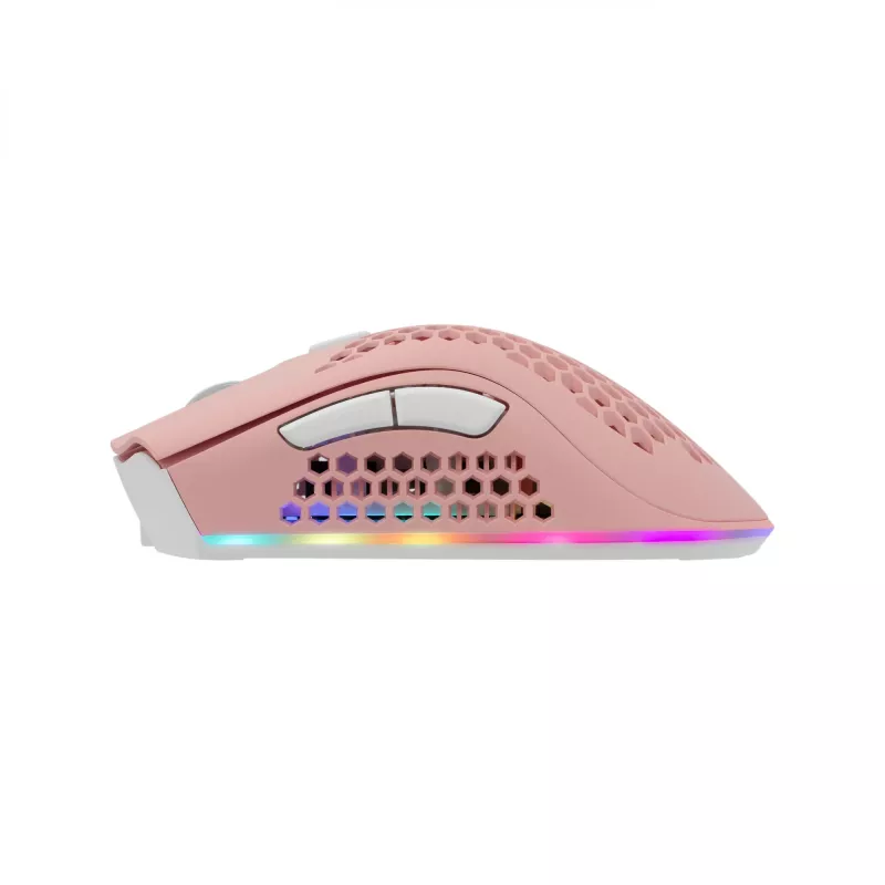 Muis White Shark WGM-5012 Lionel roze USB
