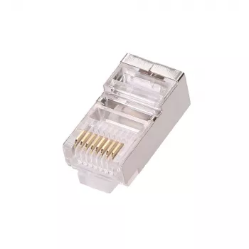 Netwerkkabel Extralink RJ45-stekker CAT5E FTP RJ45 8P8C transparant