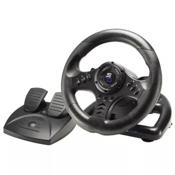 Stuurwiel + pedalen Subsonic SA5426-NG zwart USB 180° rotatie