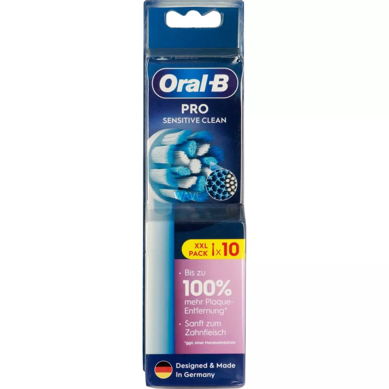 Oral-B Pro Sensitive Clean vervangende borstelkoppen, 10 stuks