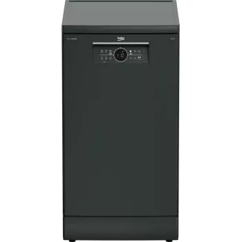 Vrijstaande vaatwasser BEKO BDFS26123AQ, 45 cm, 10 couverts, 49 dB, antraciet