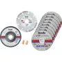 Snijschijven-starterset kwb 712042 vlakke midden 10 stuks