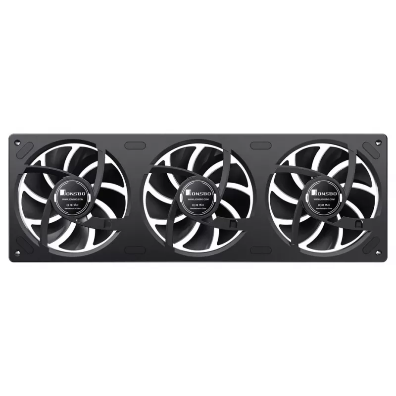 360mm ARGB PWM radiator-ventilatorset Jonsbo ZA-360 (zwart)