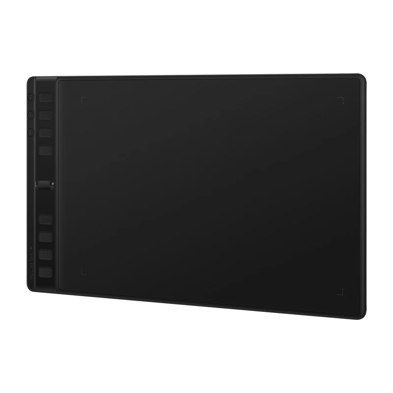 Huion Inspiroy 2 M H951P tekentablet, actief gebied 221 x 138 mm (8,7 x 5,4 inch), 8192 drukniveaus, 5080 LPI, USB-C