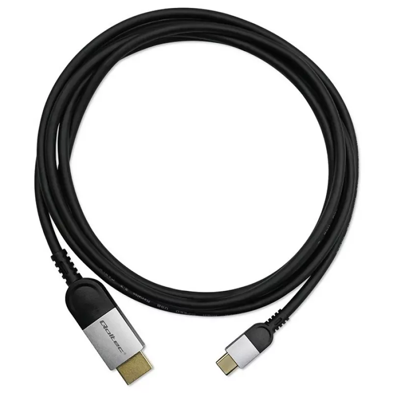 USB-C-naar-HDMI-kabel QOLTEC 50438 — 2 m, 4K 60 Hz